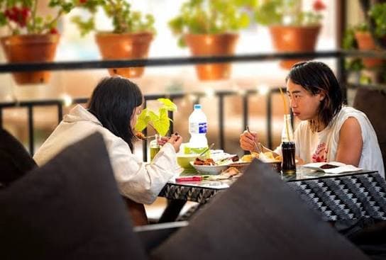 A gathering at Purple Haze Restro & Garden