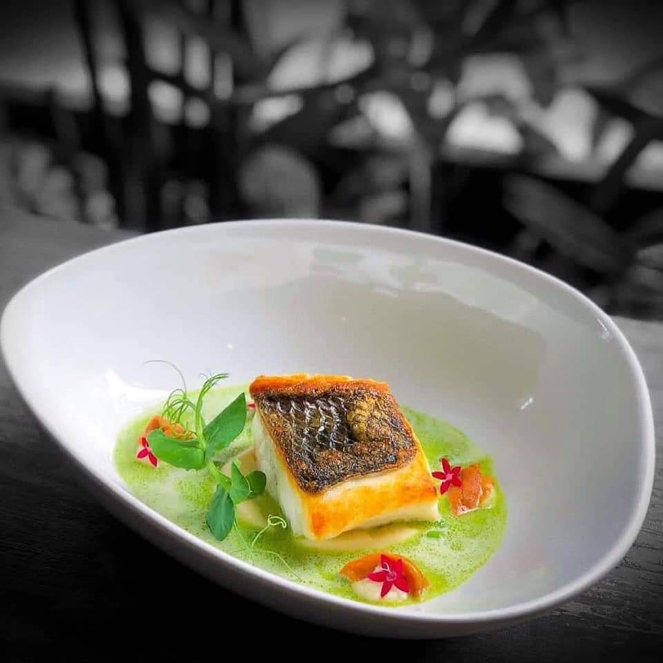Golden Fried Sea Bass Fillet