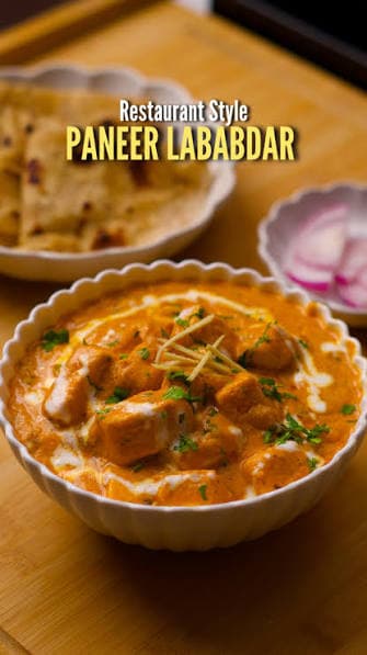 Velvety Shahi Paneer Lababdar